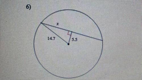 Find the length of the segment indicated. Round your answer to the nearest 10th if necessary.