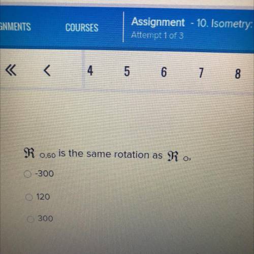 R 0,60 is the same rotation as R 0,