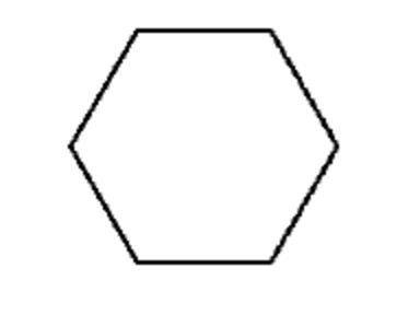 Does this appear to be a regular polygon? Explain using the definition of a regular polygon.