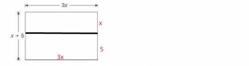 What represent the area of the rectangle in cm^2??