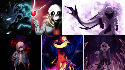 Can you name these characters? They are all fan creations of a very popular indie game...