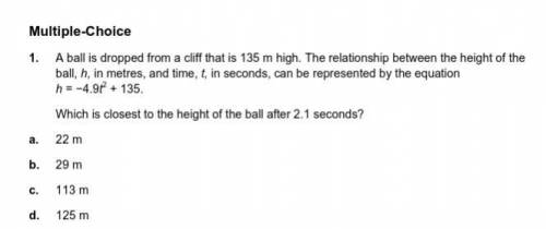 Which is the closest to the height of the ball