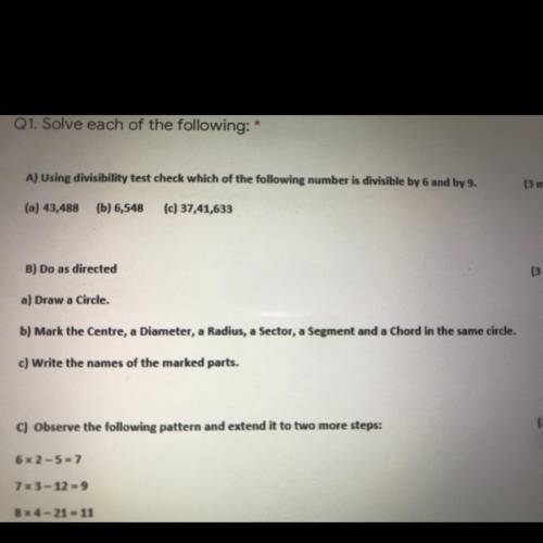 Please help!!! question b do as directed