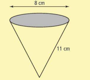 What is the volume of the cone? Round to the nearest cubic cm.