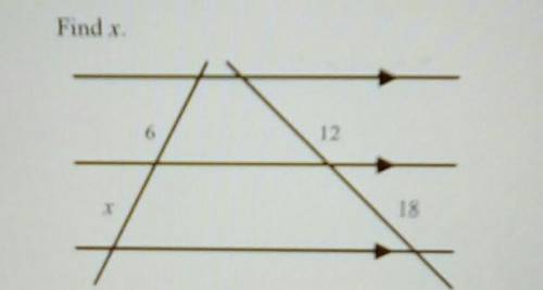 Find x on the lines plz and thanks​