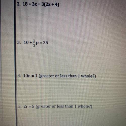 Solve equation for the given variable