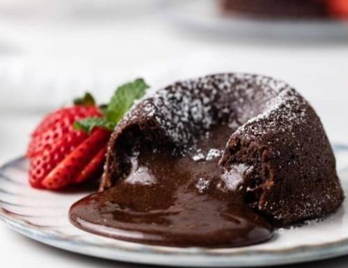FR.EE points ;)HAVE THIS CHOCO LAVA CAKE AND ENJOY​