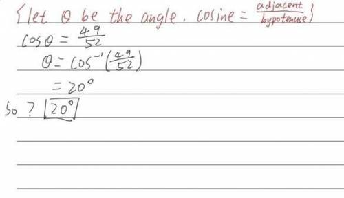 I need help ASAP!! Finding the angle Please help me