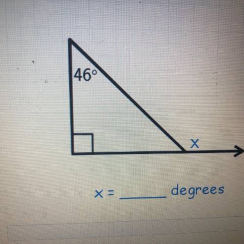 46°
Х
>
X =
degrees
Hshshshsus