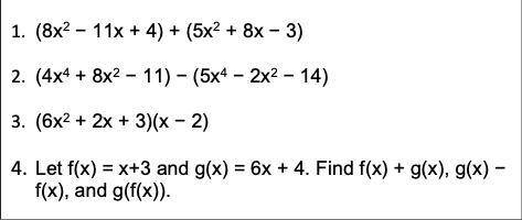 Can you please solve these and show your work/explain all your steps thoroughly. I believe they are