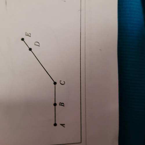 If B is the midpoint of line AC, AC = CD, AB = 3x+4, AC=11x-17, and CE = 49, find DE. (Show work)