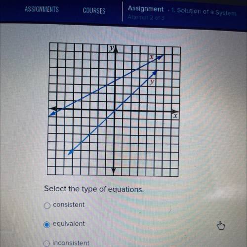 Select the type of equations. for the LOVE OF GOD.