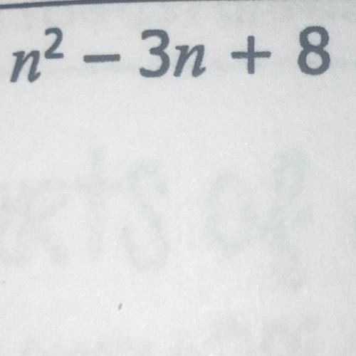 Algebra￼
What is the answer to this I need help I need it worked out