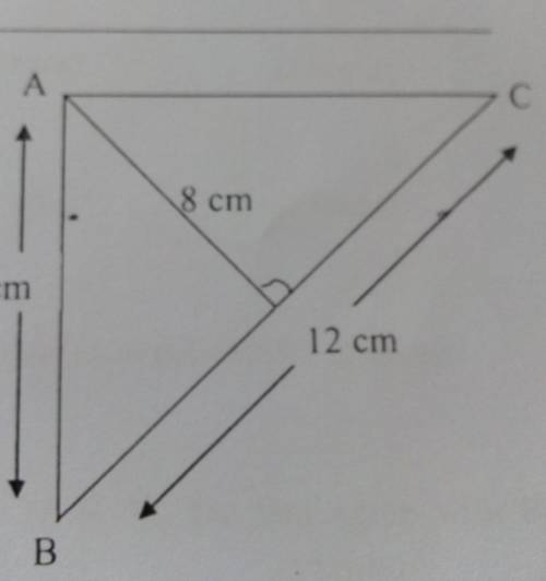 Fine the area ABC triangle