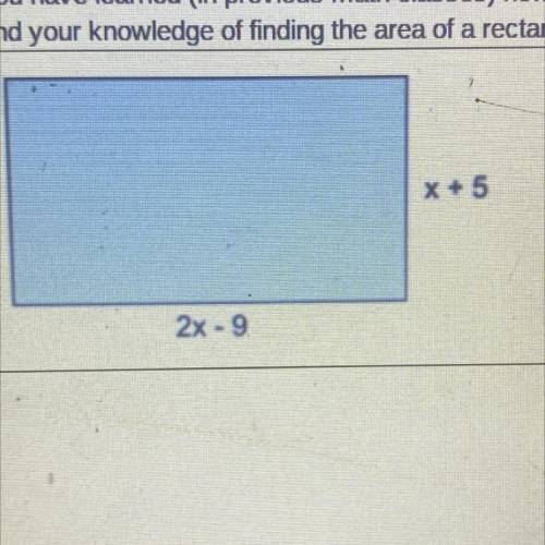 Find the area of this rectangle