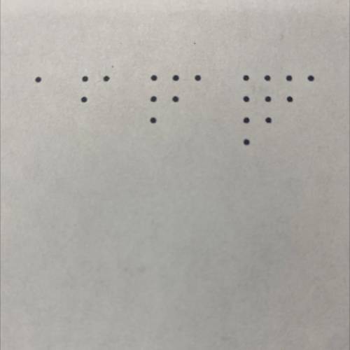 What conjecture can you make about the number of dots in the nth pattern?

A. N^2/2
B. N(n+1)/2
C.