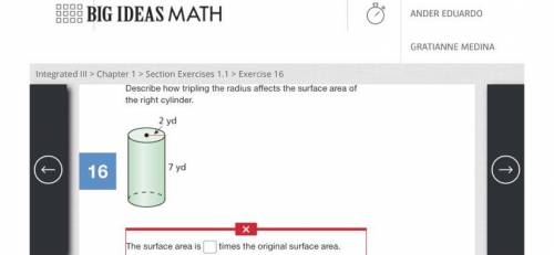 Big ideas math integrated 3 1.1 exercise 16