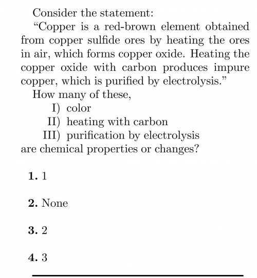 Help me with this easy chemical change question