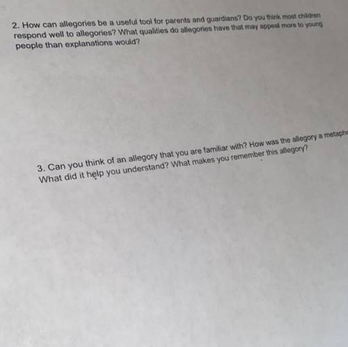 Can anybody help me with number 2 and 3 ? I’d really appreciate it thank you!