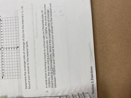 Please help with average rate of change algebra 2