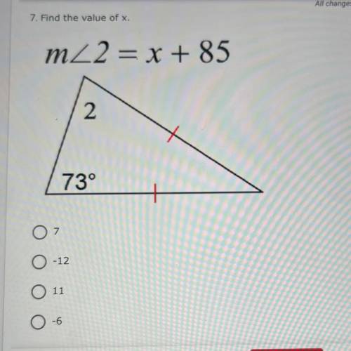Find the value of X
M<2 = x + 85