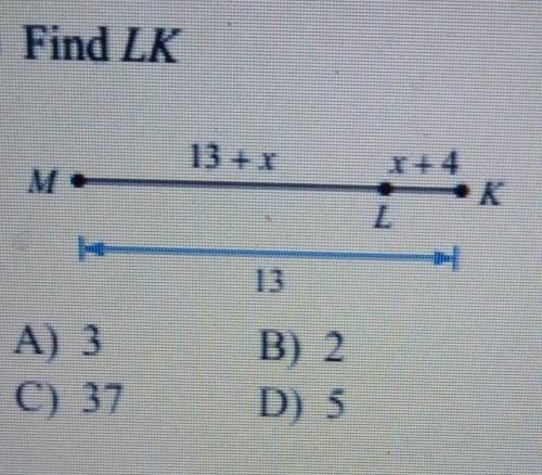 Find the length indicated. ​