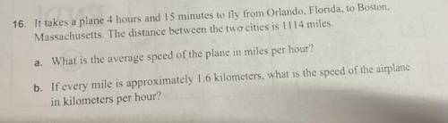 HELP PLEASE

you need to answer the question both parts A and B in details and with work shown.
th