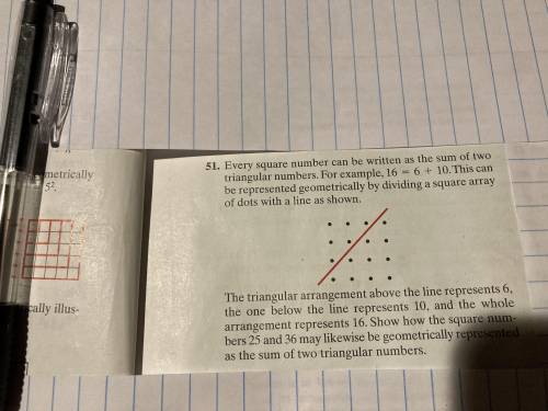 I need help with #51 ASAP … please help me with it I don’t understand it please and thank you