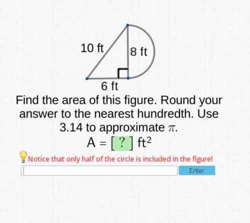 Find the area of this figure. round your answer to the nearest hundredth.