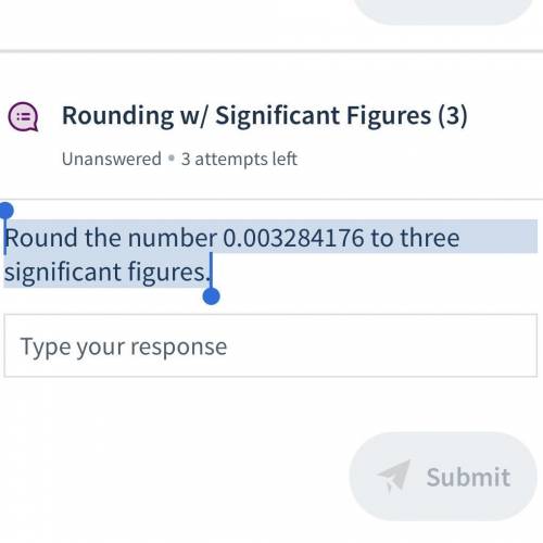 Round the number 0.003284176 to three significant figures.