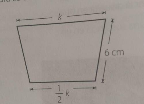 Halla el valor de k si se sabe que el perímetro del trapecio isósceles de la figura es 66m

ayuda