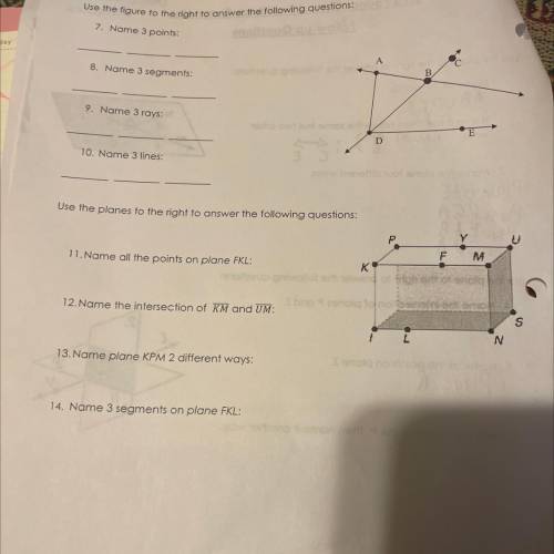 I need help with alll of this