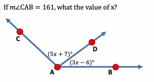 PLEASE HELP. 
m
value
OF X?