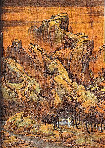 How does this painting represent the Taoist ideals that were popular among artists of the Song Dyna