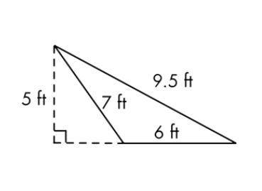 Find the area of this triangle.
