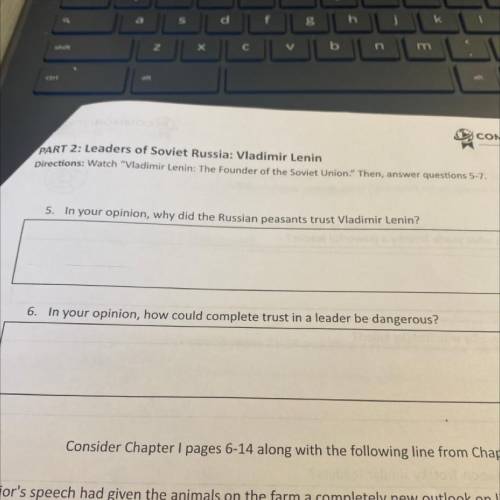 Can someone help me answer question 5&6 thanks !