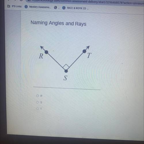 What is the angle answer