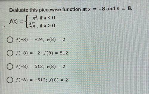 PLEASE HELP!! 
Algebra II