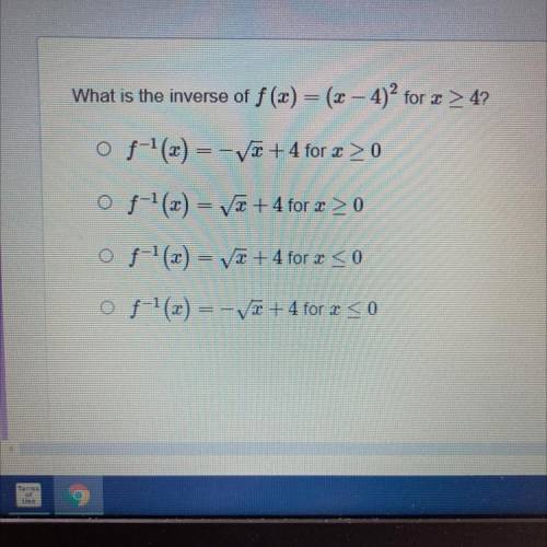 What the inverse? pls help