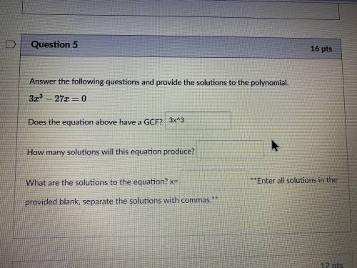 Answer all pls !!! and zoom in to see it clear

how many solutions will this equation produce ?? w