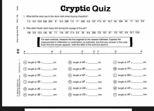 Cryptic quiz put in all the the words to determine the riddle answers
