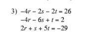 Im not understanding how to solve these equations, I know how to solve 2 at a time using eliminatio