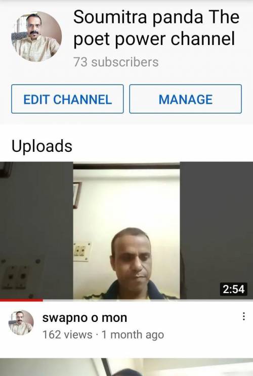 https://youtub.com/channel/UCwG7ZXUg5uUoN9NlyXe-uhA please subscribe my father's YouTub channel Sou