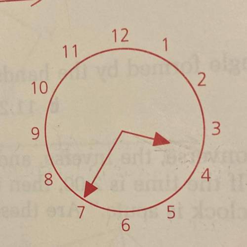 The diagram shows Kara's watch. If Kara

cannot go home until 4:15, how many
degrees must the hour