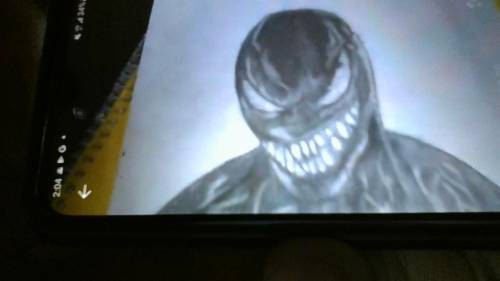 i am a artist. i tried drawing venom 2times but i failed. here are both my venom drawings. ra te 1-