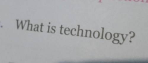 What is technology ?​