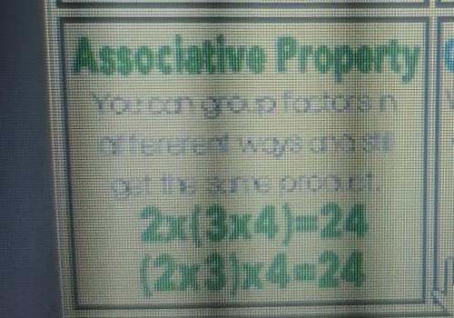 What property is illustrated in the following equation? (6 x 8) x ? = 6 x (8 x 5) Associative Proper