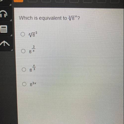 Which is equivalent to 3/8x?