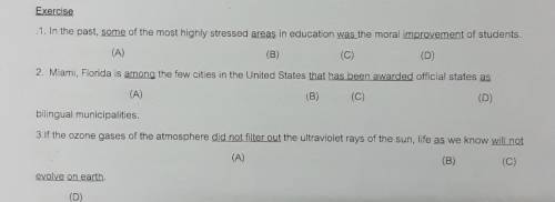 Find an error in these sentences. Please help me. Thanks!