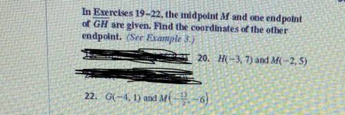 PLEASE HELP!
I need help with questions #20 and #22